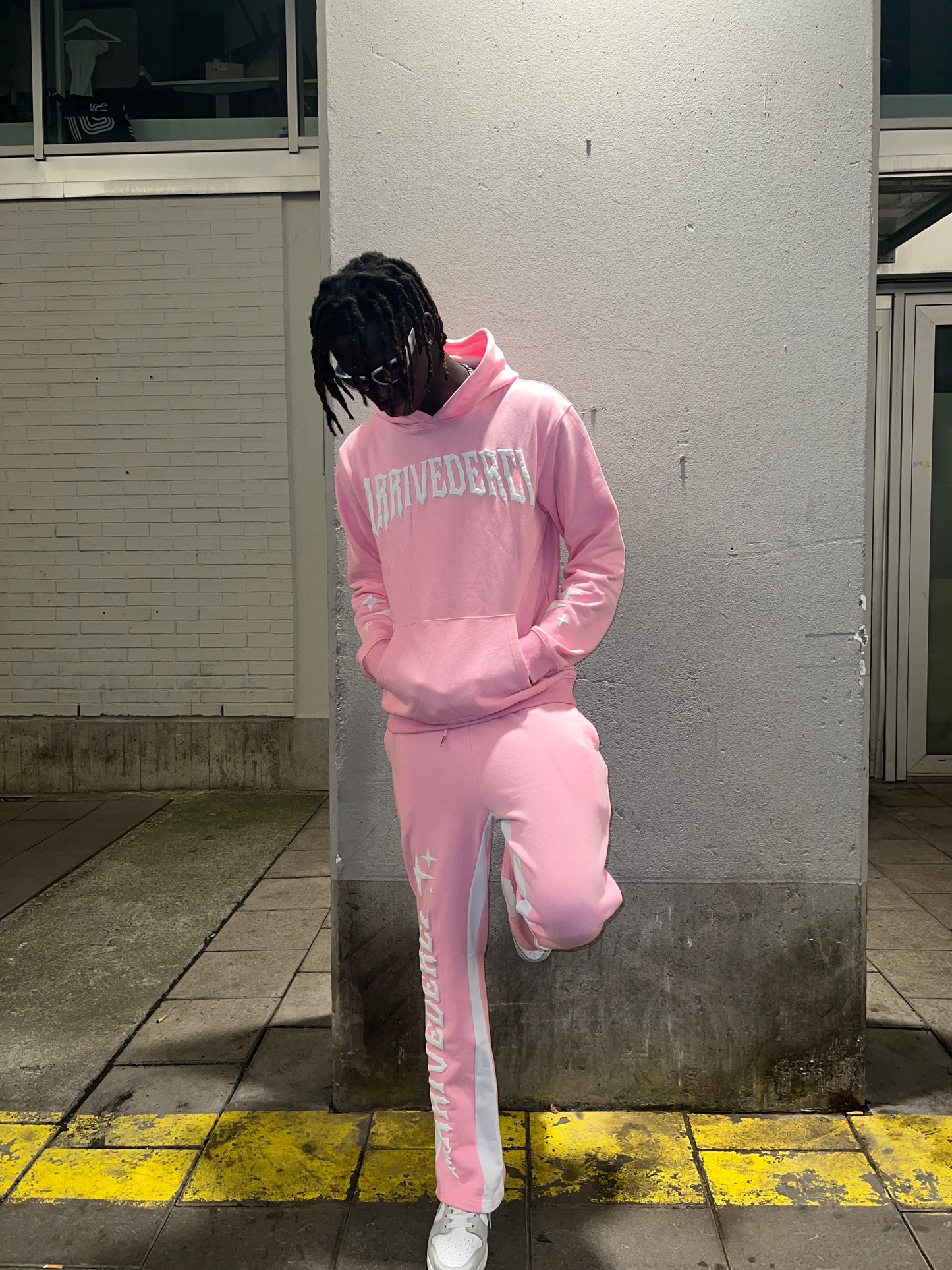 Pink Flare Tracksuit