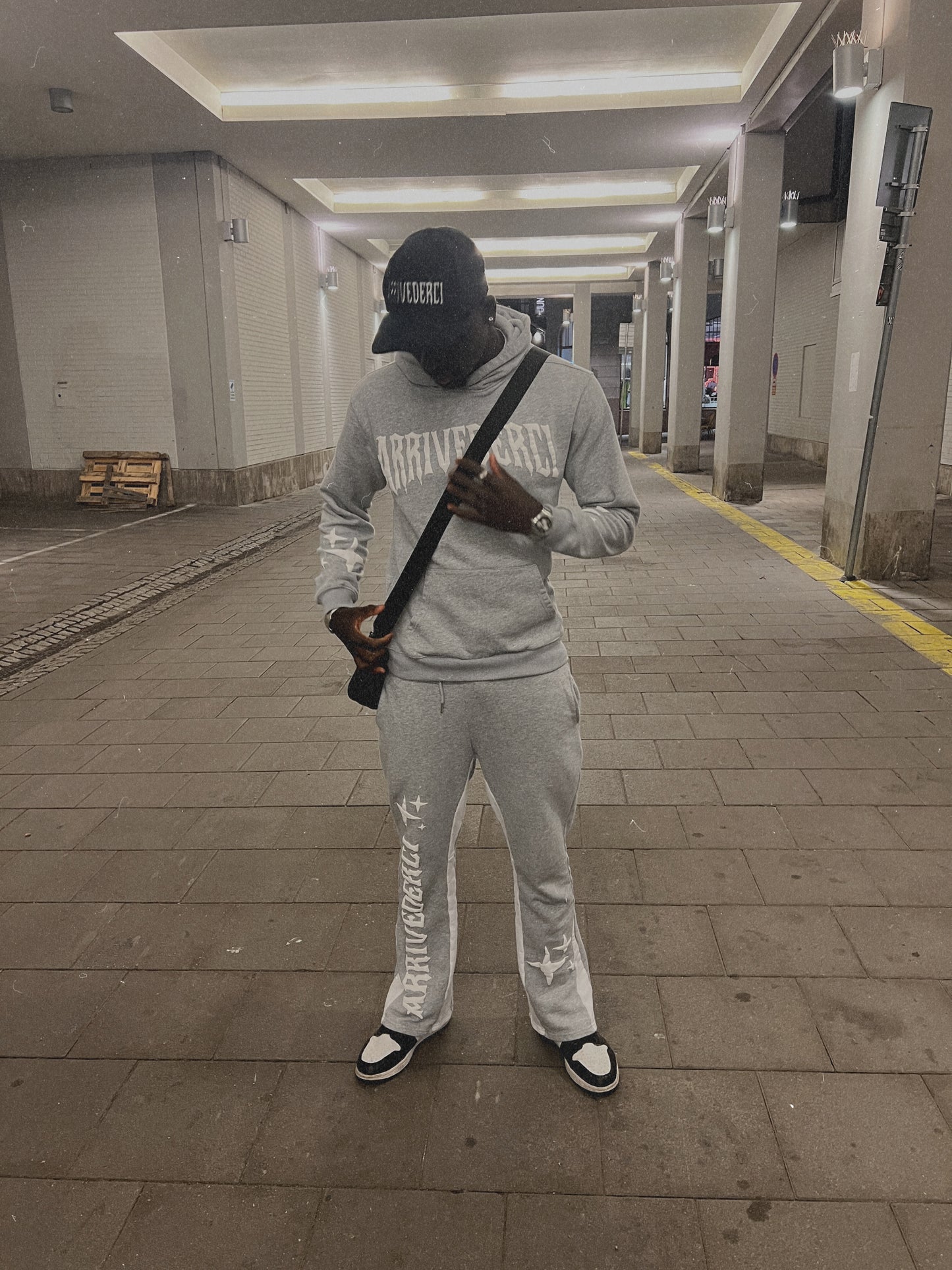 Grey Flare Tracksuit
