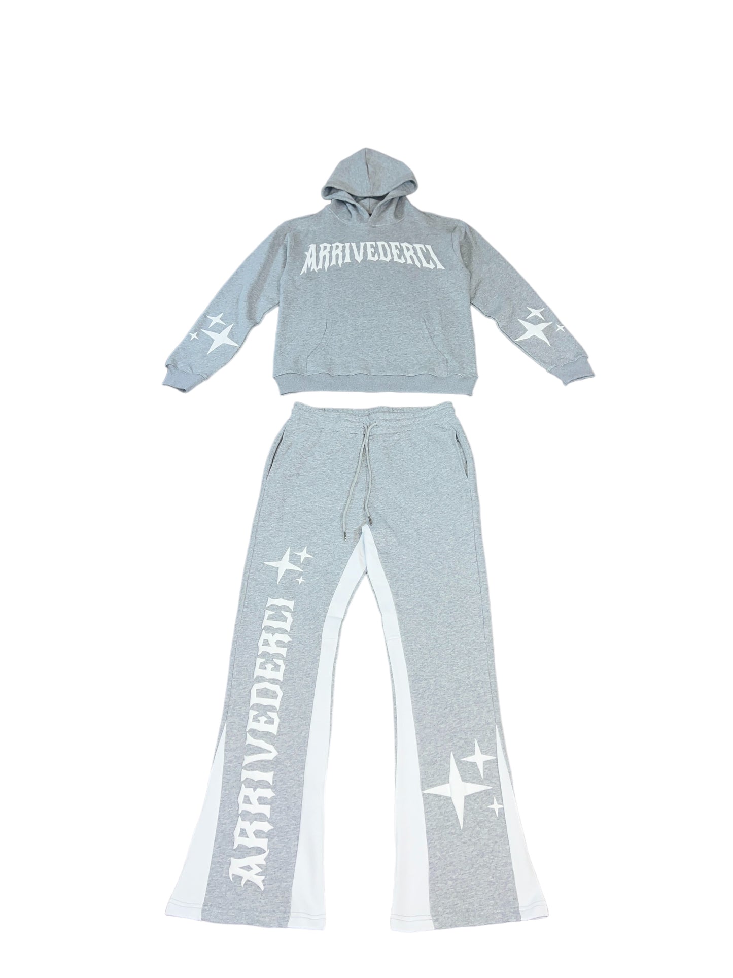 Grey Flare Tracksuit
