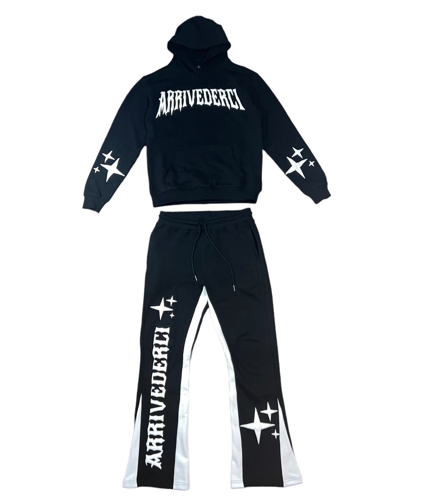 Black Flare Tracksuit